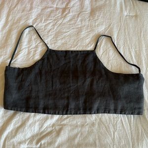 Zara top with tie in the back!